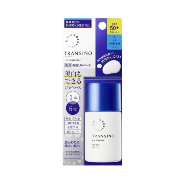 Kem Chống Nắng Transino Whitening UV Protector SPF50+PA++++ 30mL