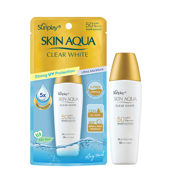 Sữa Chống Nắng Sunplay Skin Aqua Clear White SPF50+ PA++++