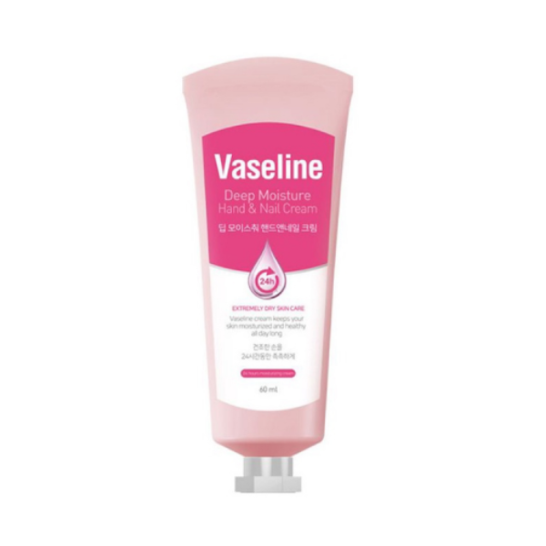 Kem Dưỡng Tay Vaseline Deep Moisture Hand & Nail Cream 60mL
