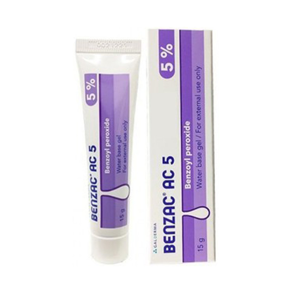 Kem Trị Mụn Galderma Benzac AC 5 5% - 15g