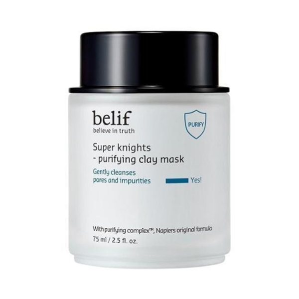 Mặt Nạ Đất Sét Belif Super Knights Purifying Clay Mask 75mL