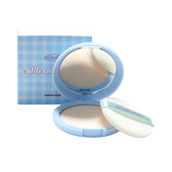 Phấn Phủ Dearmay California Cherry Sebum Pact 12g Natural Beige