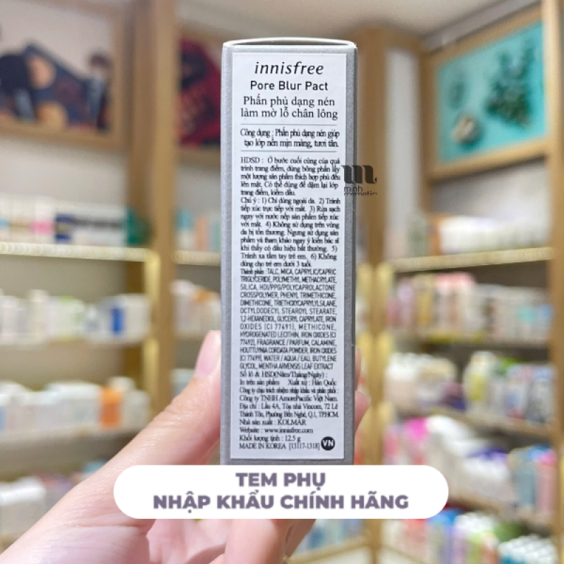 Tem phụ chính hãng