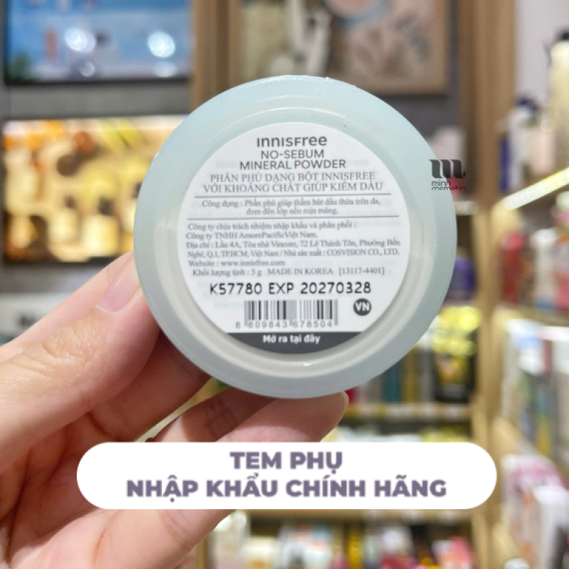 Tem phụ chính hãng