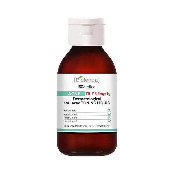 Nước Hoa Hồng Bielenda Dr Medica Acne Dermatological Anti-Acne Toning Liquid 250g