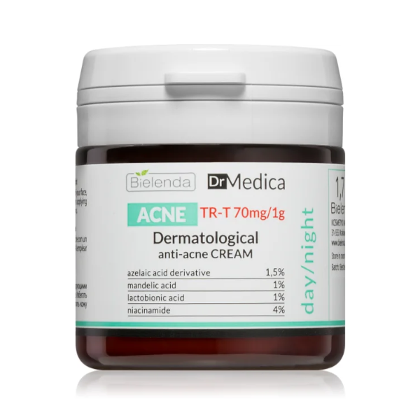 Kem Dưỡng Bielenda Dr Medica Dermatological Anti-Acne Cream 50mL