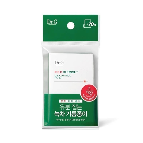 Giấy Thấm Dầu Dr.G R.E.D Blemish Oil Control Paper 70 Miếng