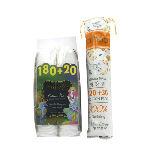 Bông Tẩy Trang Mihoo Cotton Pads