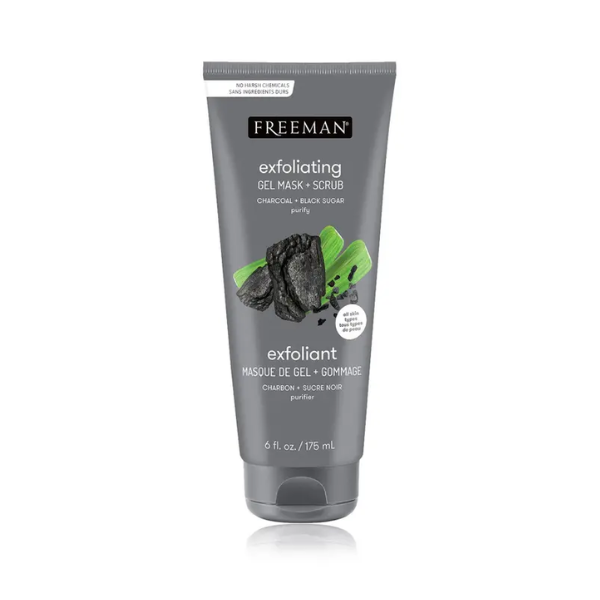 Mặt Nạ Tẩy Tế Bào Chết Freeman Exfoliating Charcoal + Black Sugar Gel Mask + Scrub 175mL