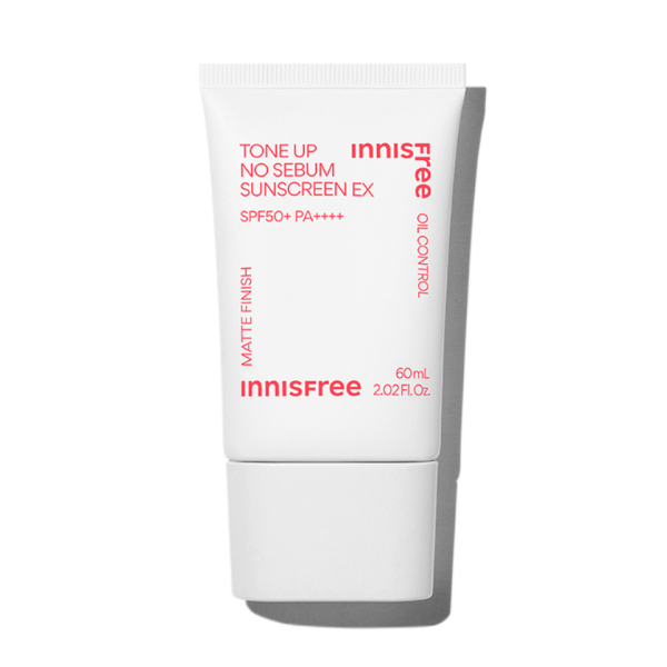 Kem Chống Nắng Innisfree Tone Up No Sebum Sunscreen EX SPF50+ PA++++ 60mL