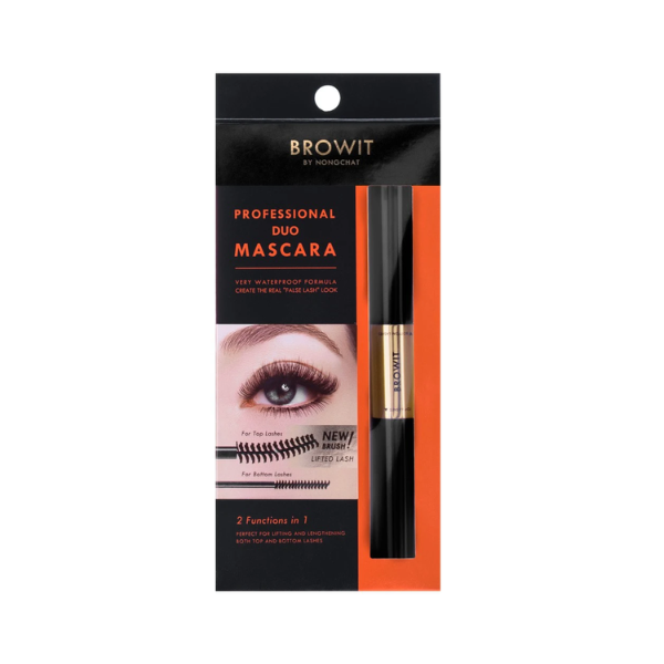 Chuốt Mi Browit By Nongchat Professional Duo Mascara Sexy Black
