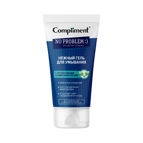 Gel Rửa Mặt Compliment No Problem Prebiotic & Acid Amin 200ml