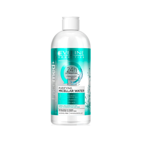 Nước Tẩy Trang Eveline Facemed Purifying Micellar Water 100mL
