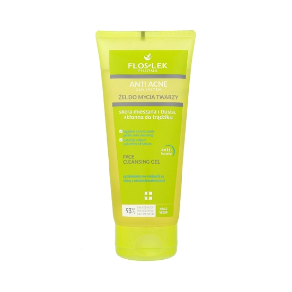 Sữa Rửa Mặt Floslek Pharma Anti Acne Face Cleansing Gel 200mL