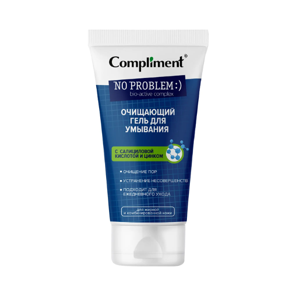 Gel Rửa Mặt Compliment No Problem Salicylic Acid & Zinc 200ml