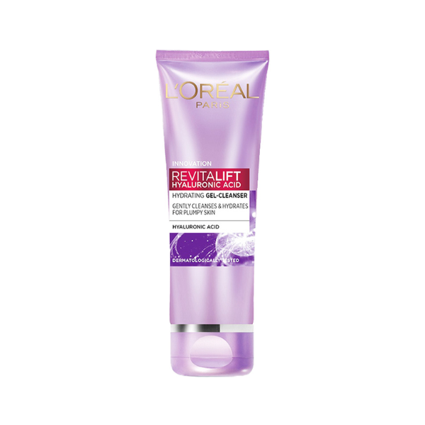 Sữa Rửa Mặt Loreal Revitalift Hyaluronic Acid Hydrating Gel-Cleanser 100mL