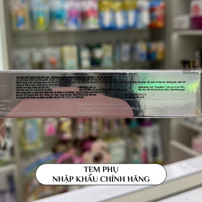 Tem phụ chính hãng