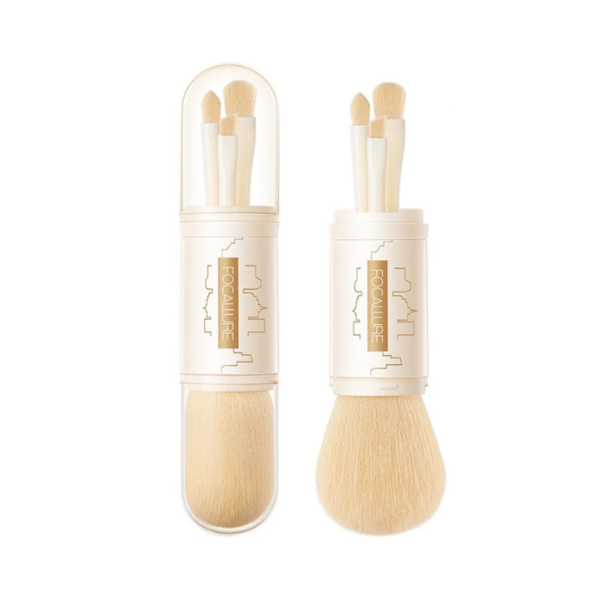 Bộ Cọ Trang Điểm Hai Đầu Focallure Makeup Brush Set 4 Cây BR01