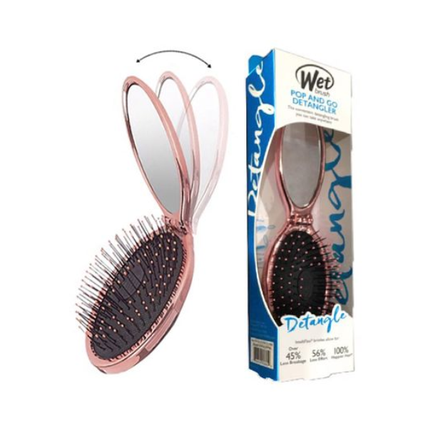 Lược Gỡ Rối Wet Brush Mini Pop Fold Eletrplte-Lpink