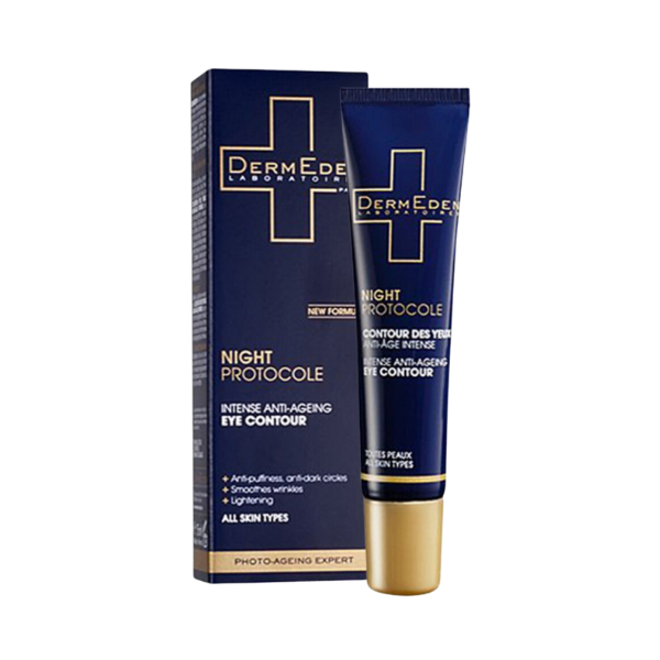 Kem Mắt Dermeden Night Protocole Intense Eye Contour 15mL