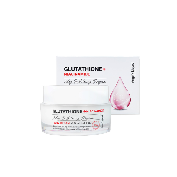 Kem Trị Nám Dưỡng Trắng Angel’s Liquid Glutathione+ Niacinamide 700V Cream - 50mL