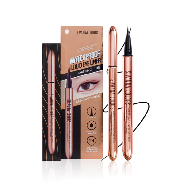 Kẻ Mắt Sivanna Colors Waterproof Liquid Eyeliner