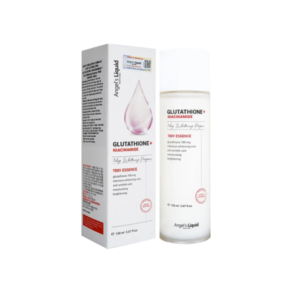 Nước Thần Angel's Liquid Glutathione Plush Niacinamide 700V Essence - 150mL