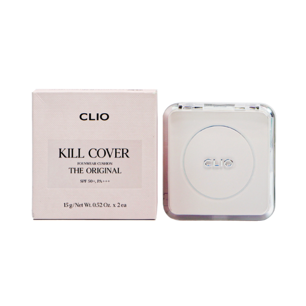 Phấn Nước Clio Kill Cover Founwear Cushion The Original SPF50+ PA+++ 15gx2 [KÈM LÕI]