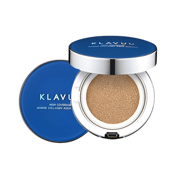 Phấn Nước Klavuu Blue Pearlsation Collagen Aqua Cushion