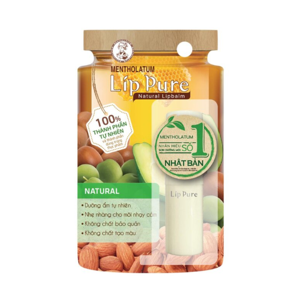 Son Dưỡng Lipice Lip Pure Natural Lipbalm 3.9g