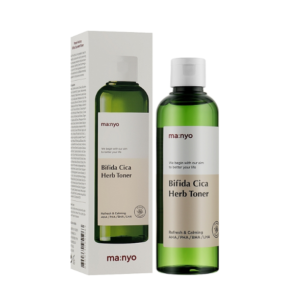 Nước Hoa Hồng Manyo Bifida Cica Herb Toner 210mL