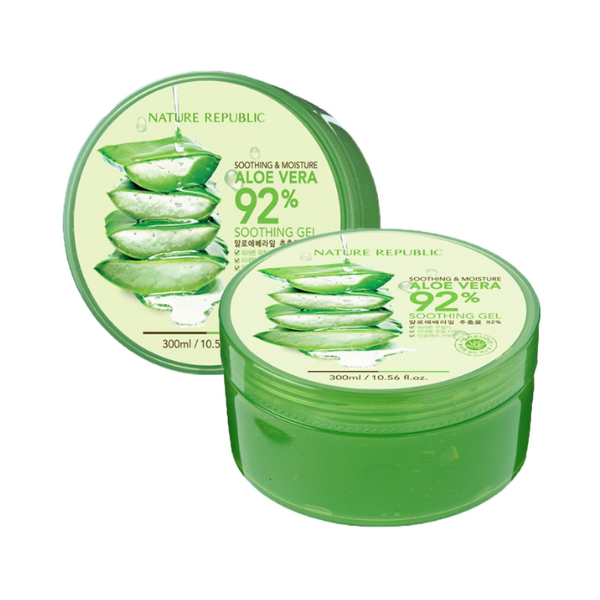 Gel Dưỡng Nature Republic-Soothing and Moisture Aloe Vera 92% Soothing Gel 300mL