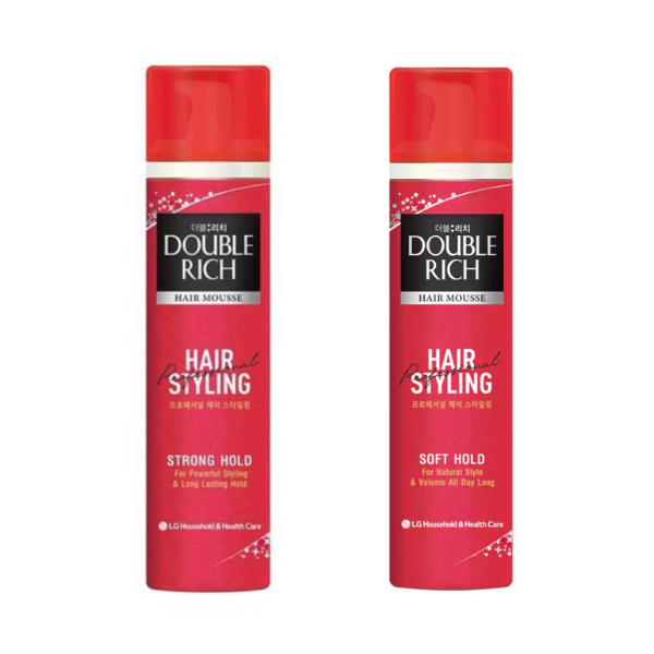 Keo Xịt Tóc Double Rich Hair Mousse Strong Hold 150mL