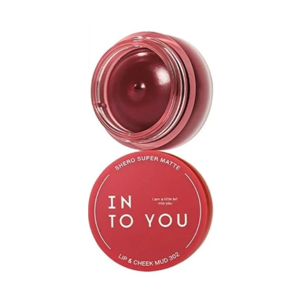 Son Kem + Má Hồng INTO YOU Shero Super Matte Lip & Cheek Mud 5g