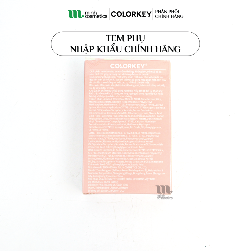 Tem phụ chính hãng