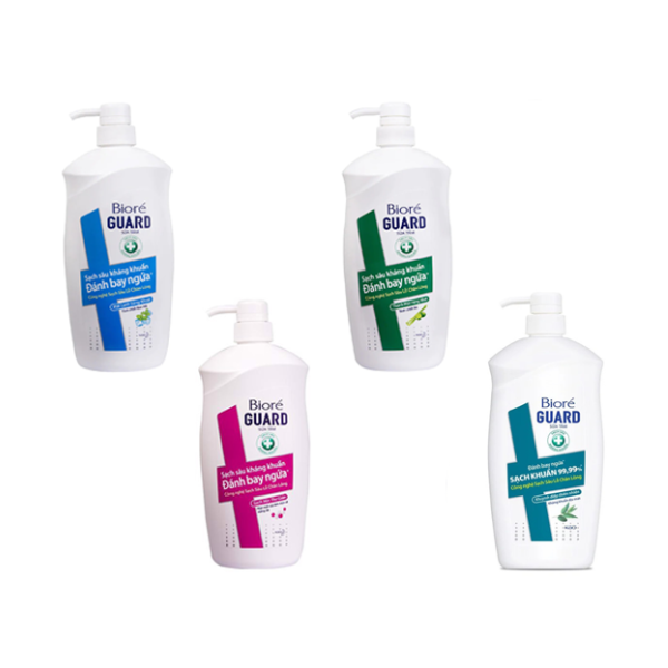 Sữa Tắm Biore Guard Sạch Sâu Kháng Khuẩn 800g
