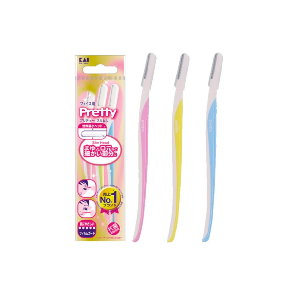 Dao Cạo Mày Kai Pretty (Set 3 Cây)