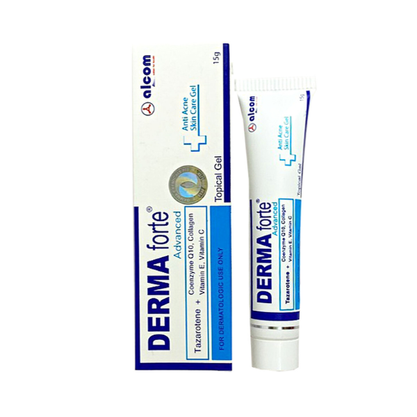 Gel Trị Mụn, Thâm Derma Forte Advanced Topical Gel 15g