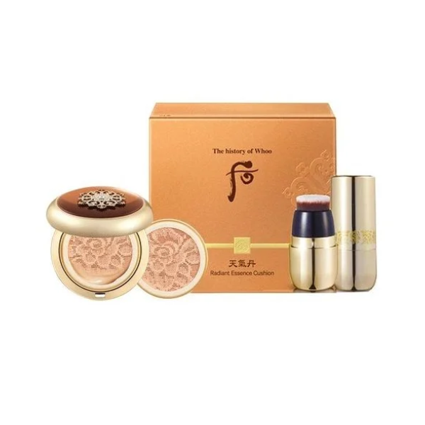 Phấn Nước The history Of Whoo Cheongidan Radiant Essence Cushion SPF50+/PA+++ 15gx2 [KÈM LÕI]