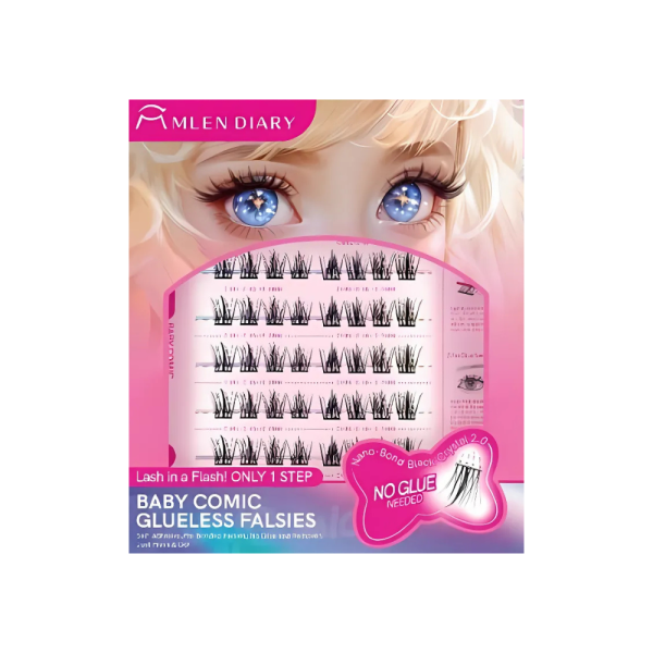 Mi Giả Tự Dính Mlen Diary Glueless Falsies - Baby Comic