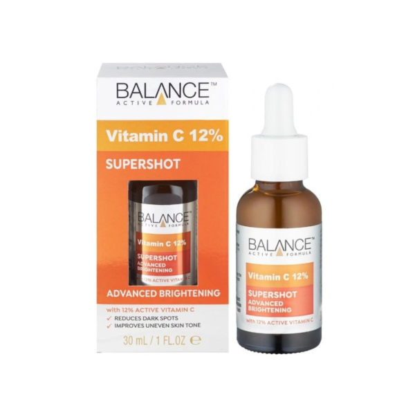 Tinh Chất Dưỡng Balance Active Formula Vitamin C 12% Supershot 30mL