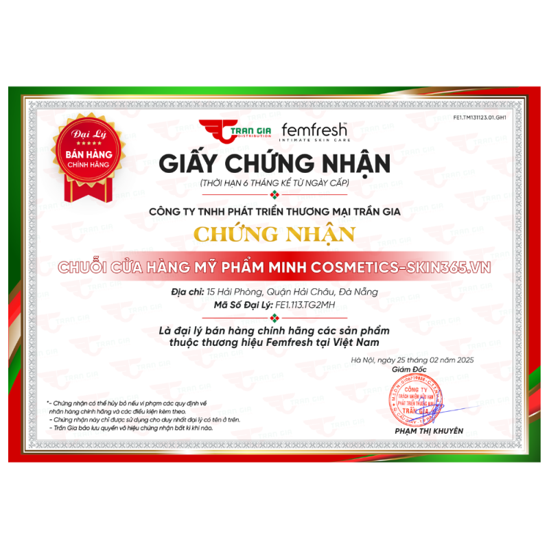 Authenticity certificate