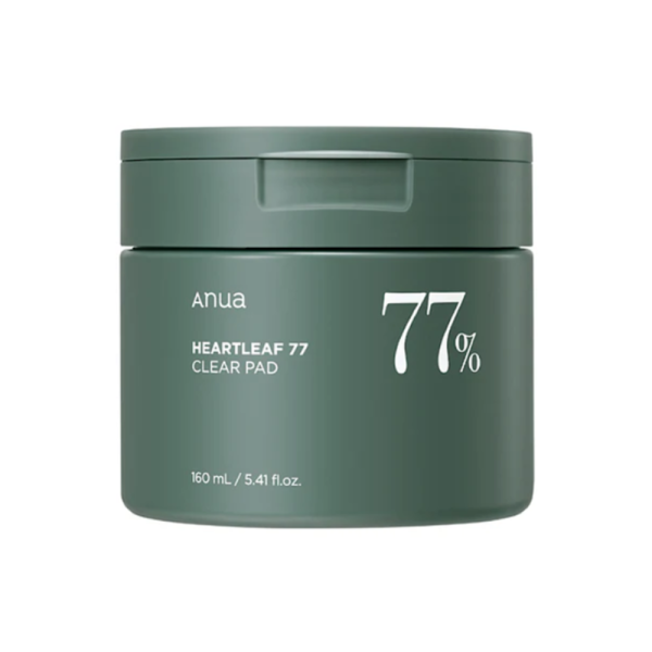 Bông Dưỡng Da Anua Heartleaf 77% Clear Pad 160mL (70 miếng)