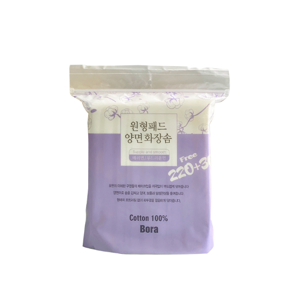 Bông Tẩy Trang Bora - 220+30 Miếng