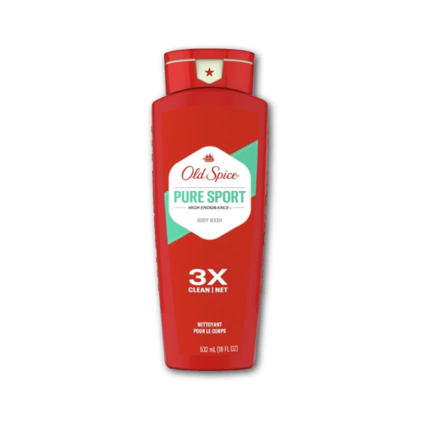 Sữa Tắm Old Spice Pure Sport High Endurance Body Wash - 532mL