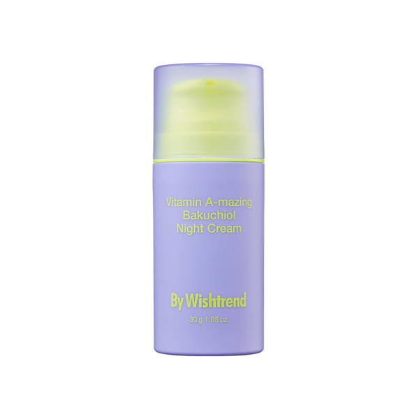 Kem Dưỡng Da Ban Đêm By Wishtrend Vitamin A-mazing Bakuchiol Night Cream - 30g