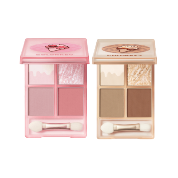 Phấn Mắt 4 Ô COLORKEY Four Color Eyeshadow Ice Cream 4g