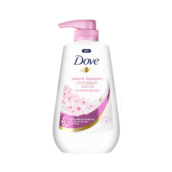 Sữa Tắm Dưỡng Thể Dove 500g - Hương Hoa Anh Đào