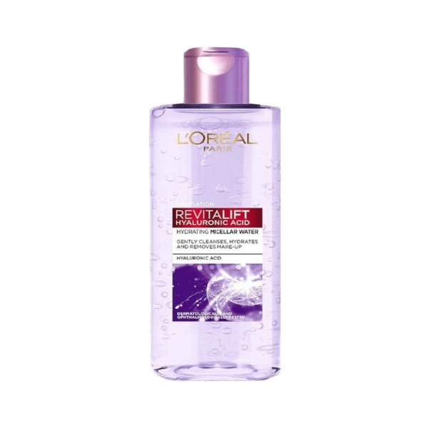 Tẩy Trang L'Oreal Revitalift Hyaluronic Acid Hydrating Micellar Water (Nhập Khẩu) - 95mL