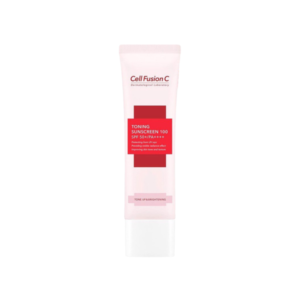 Kem Chống Nắng Cell Fusion C Toning Sunscreen 100 SPF50+ PA++++ 50mL - Hồng